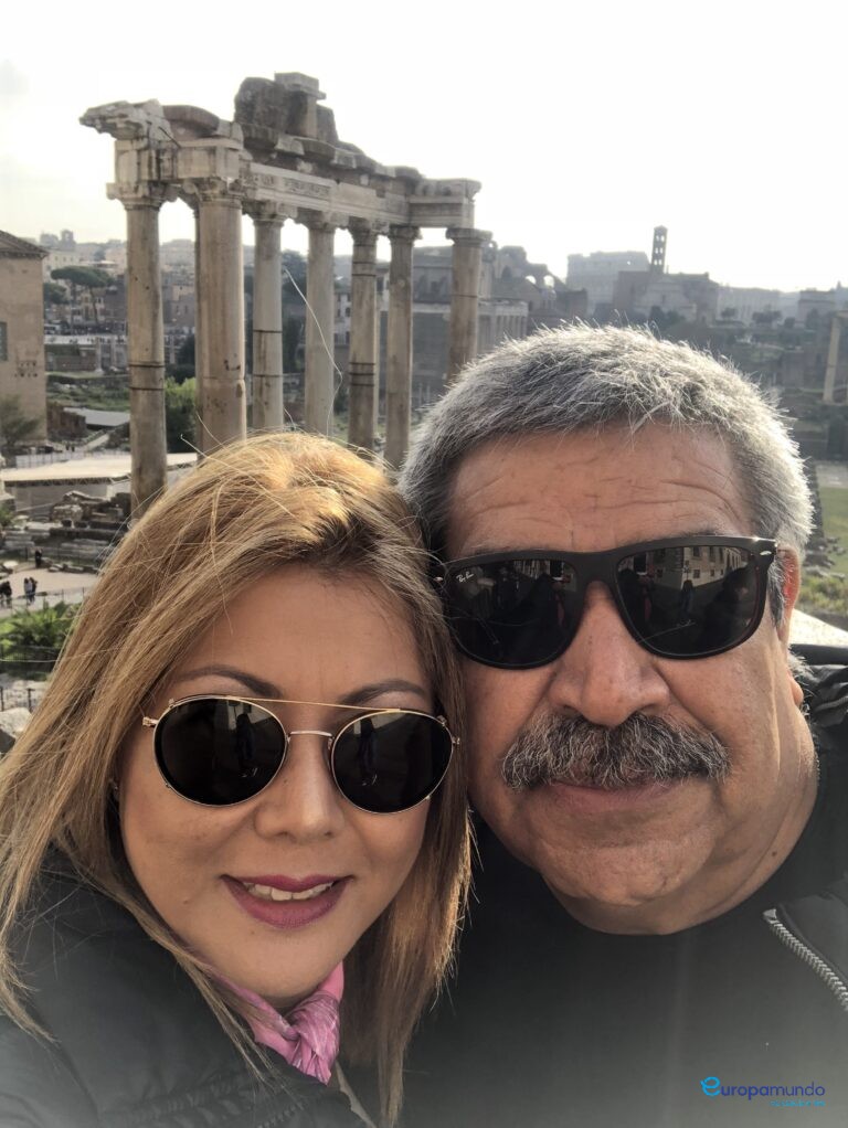 Em Roma!! Feliz em Roma!