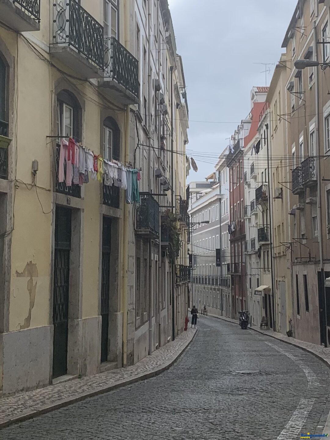 Lisboa com seus varais externos