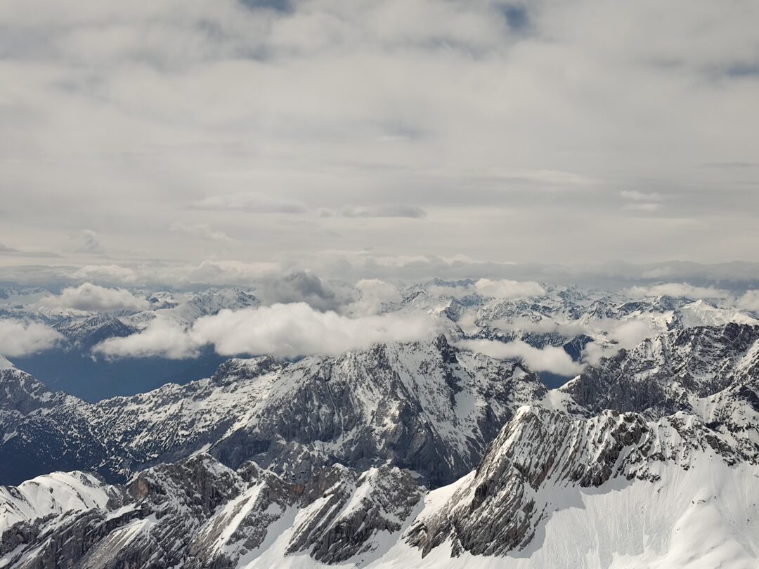 Zugspitze – 2960 acima do nível do mar