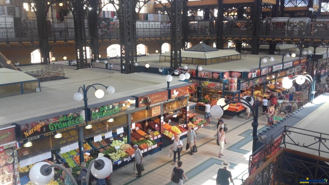 Visita ao mercado de Budapeste