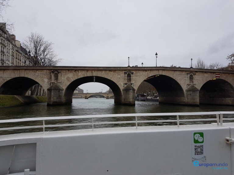 Paisagem do rio sena