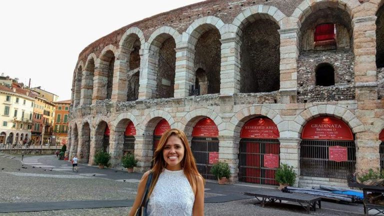 Belíssimo anfiteatro de Verona!!!