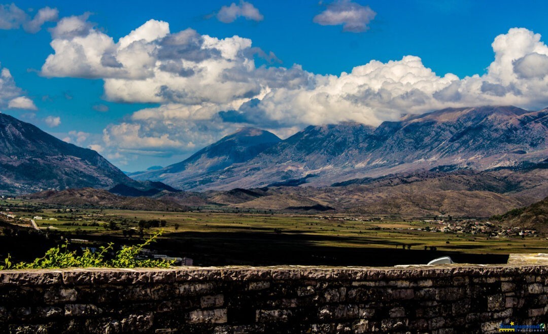 Visão do castelo de jgirokaster