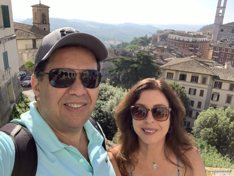 Vista panorâmica de Perugia