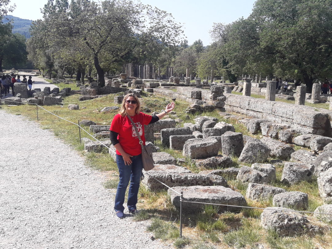 Conhecendo o iníciod e tudo em Olimpia – Grécia