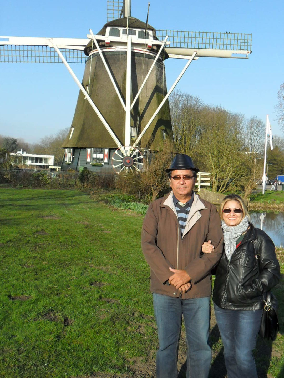 Os famosos moinhos da Holanda