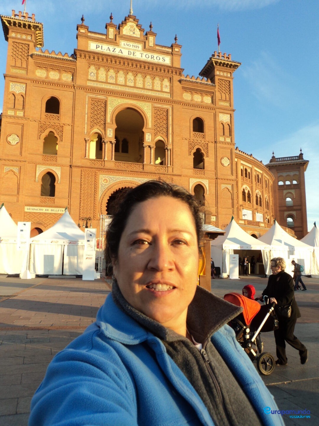 Ante Las Ventas en Madrid