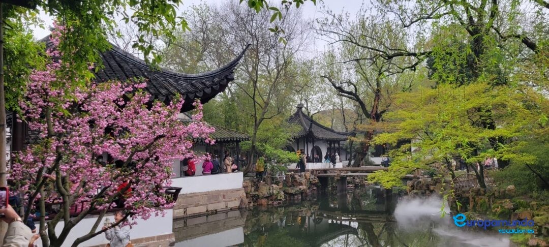 Paseo por el jardín Yuyuan