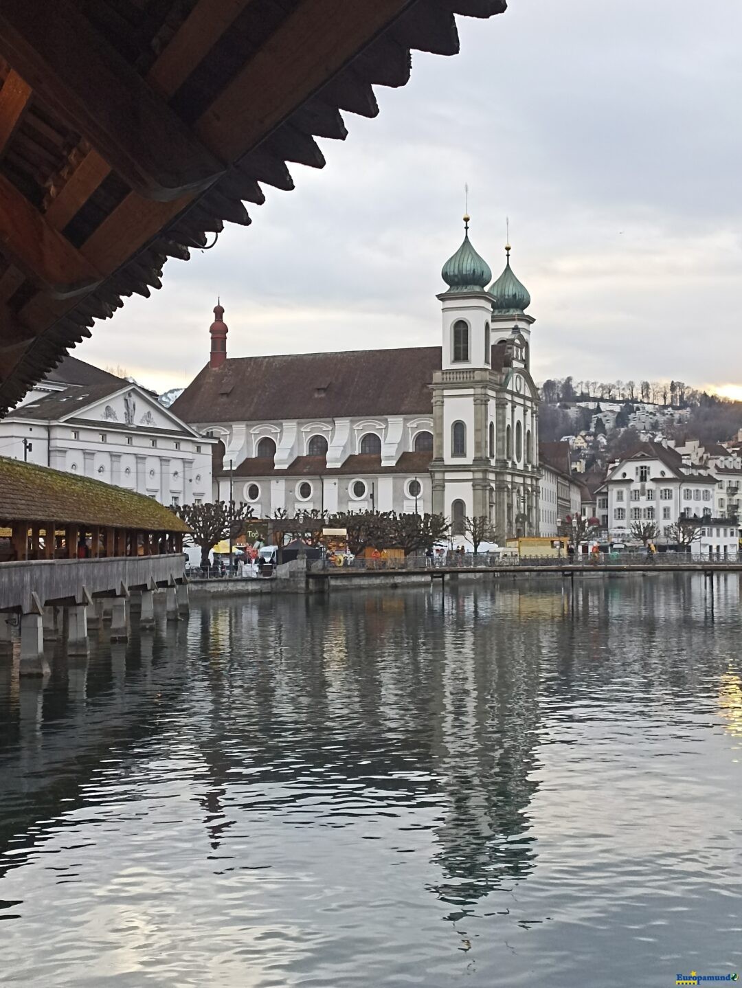 Puente antiguo en Lucerna