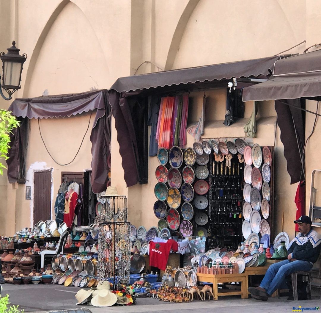 Tienda en Marrakech.