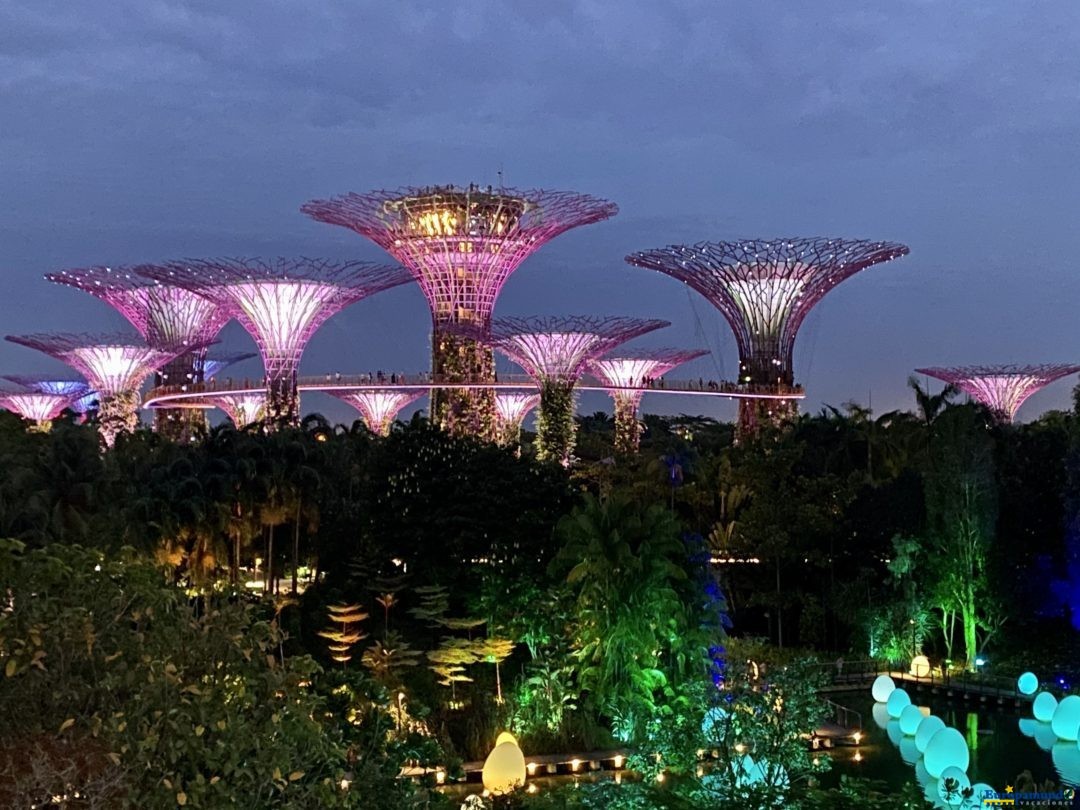 Garden by the bay en Singapur