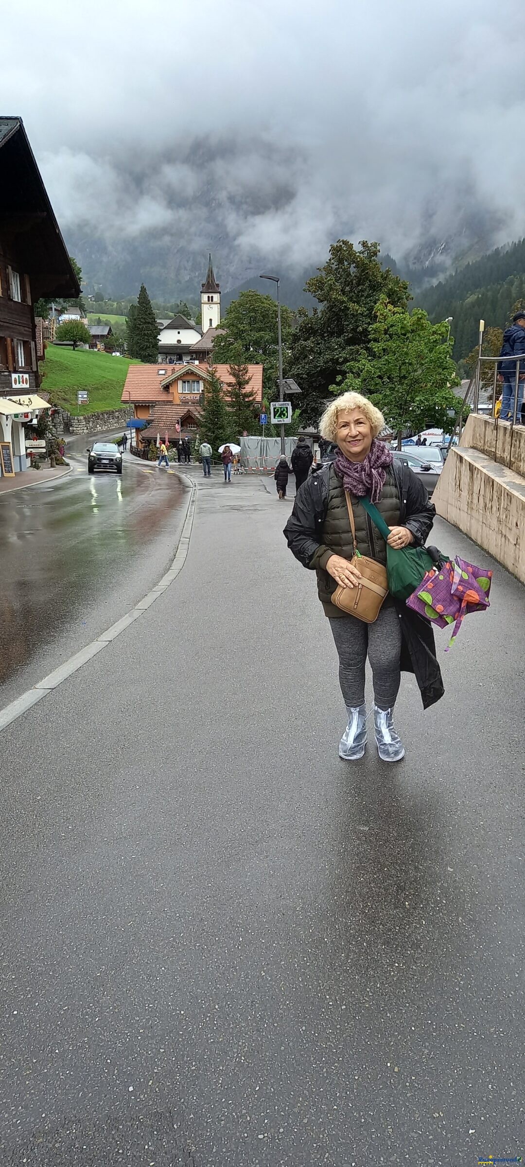 Esperando el funicular