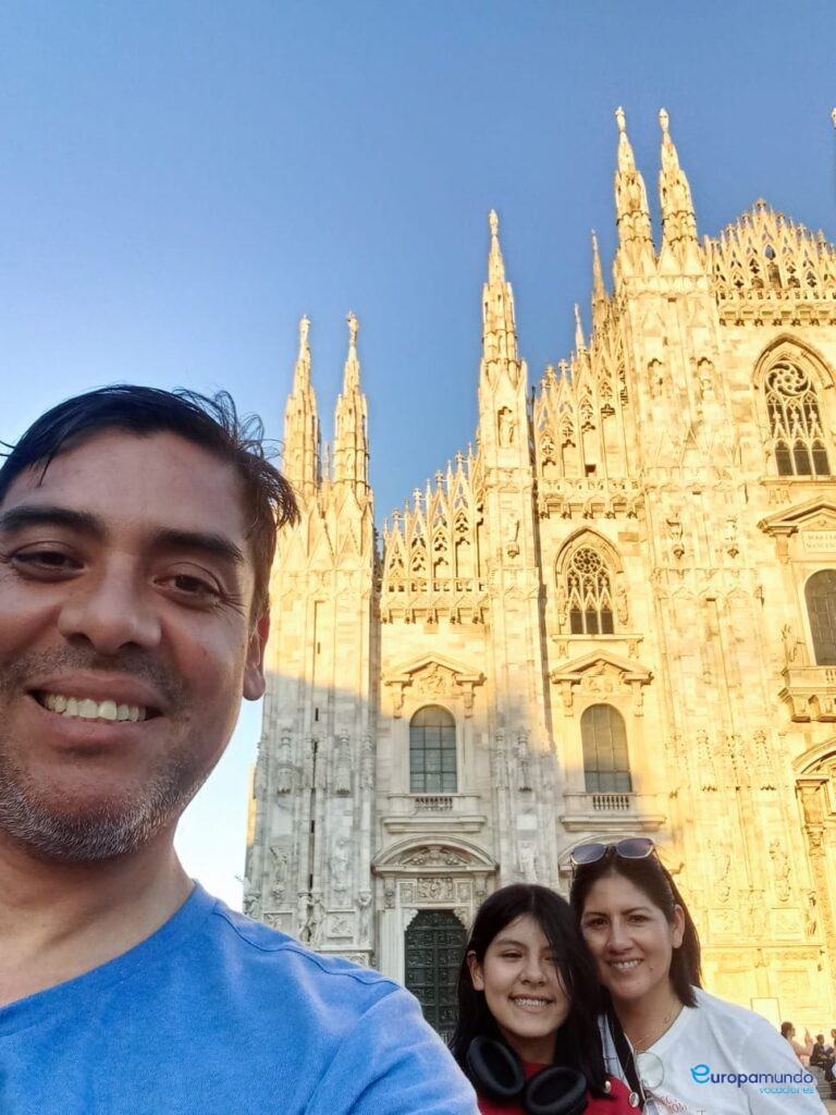 Selfie en Milan