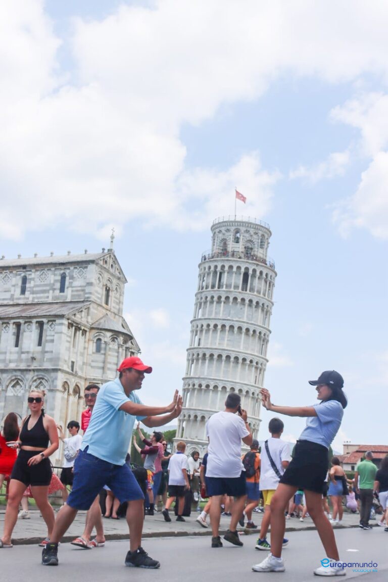 Jugando con la torre Pisa