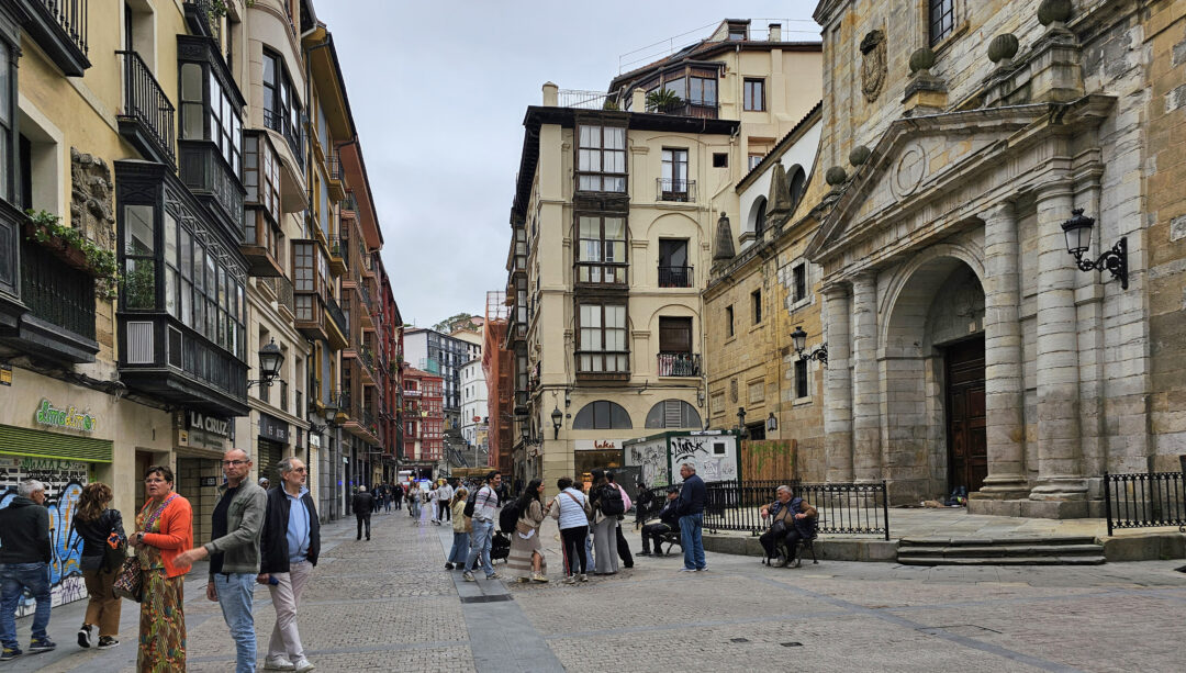 Paseo por el casco viejo de Bilbao