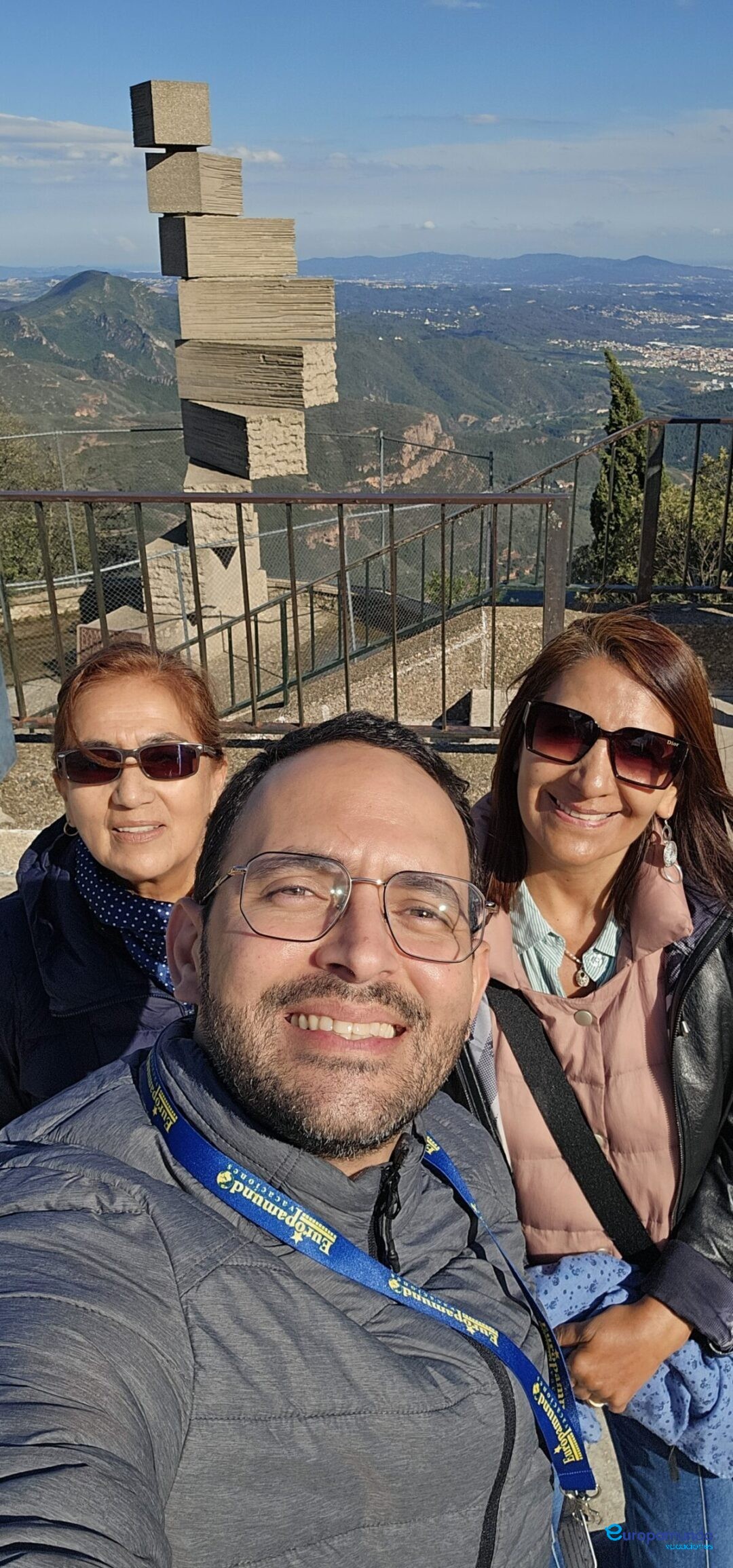 Vistas panorámicas de Montserrat