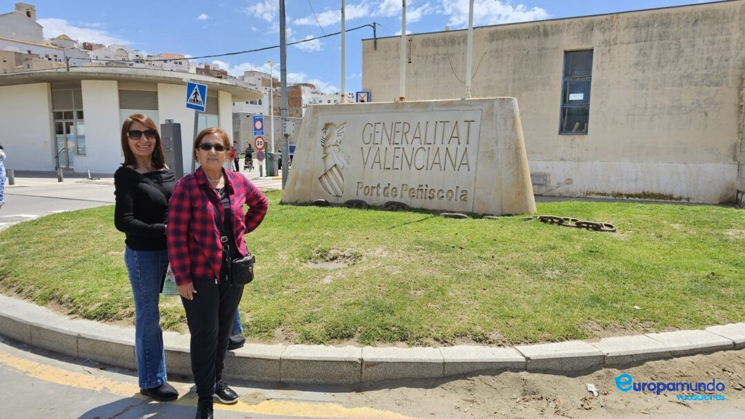 Visitando el puerto de Peñíscola