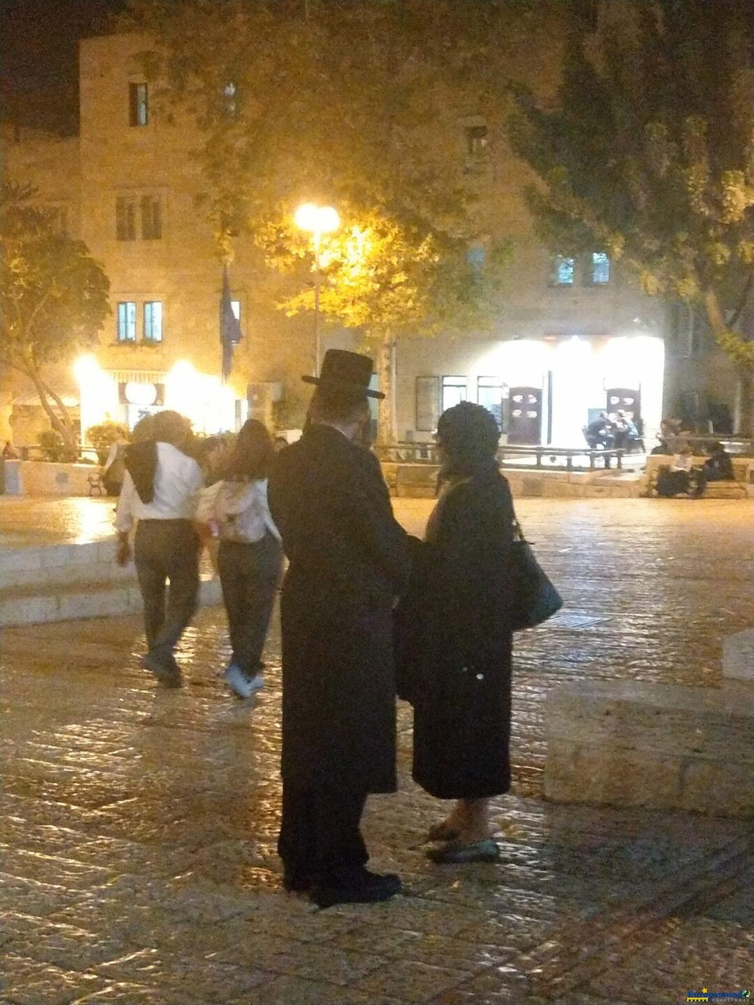 Gente en jerusalen