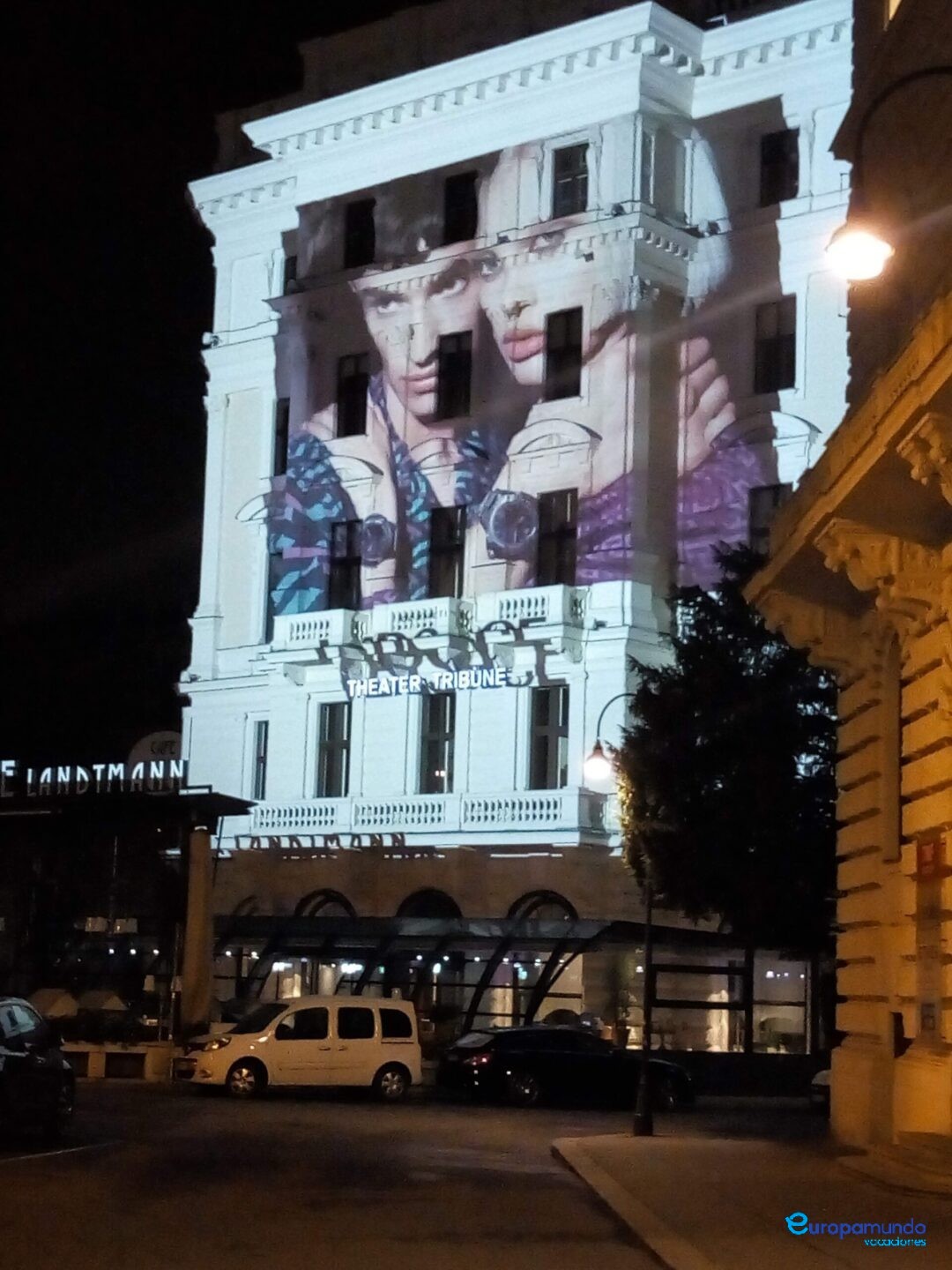 Paseo nocturno a pie