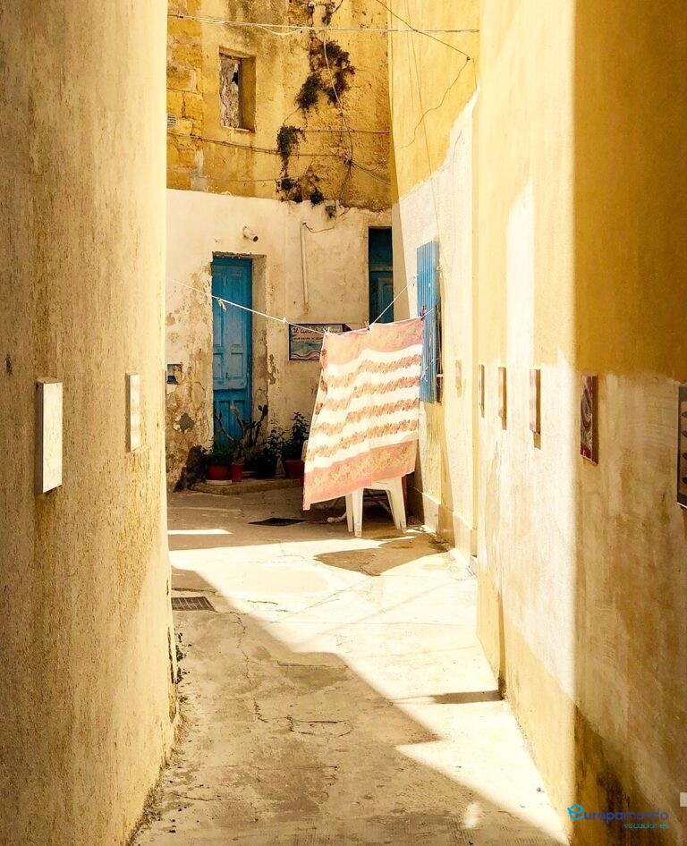 Calle de la kasbah de Mazara del Vallo