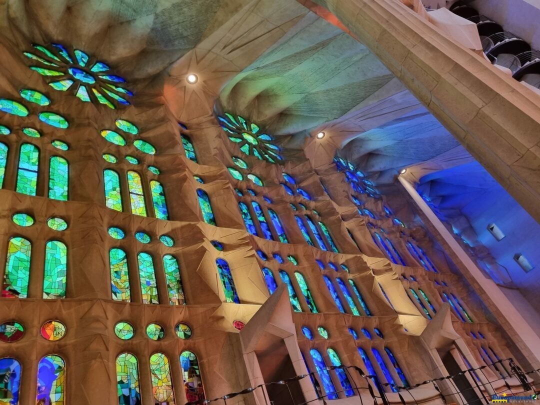 Policromía en La Sagrada Familia