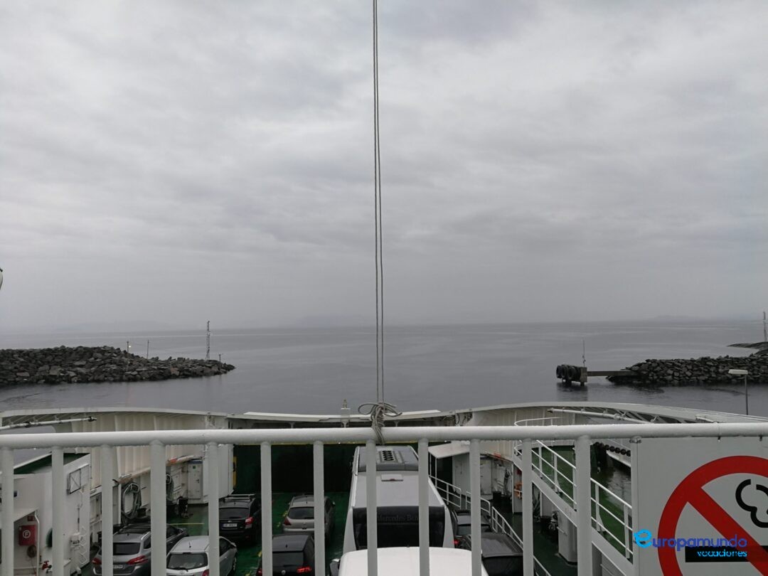 saliendo de stavanger en un crucero