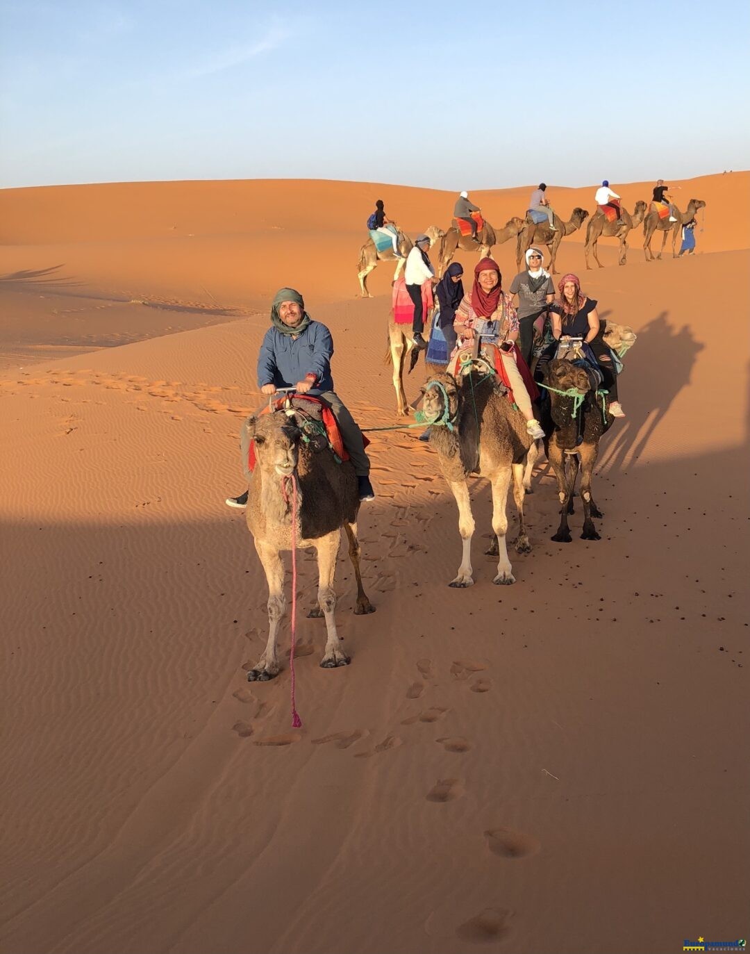 Caravana en el Desierto de Sahara