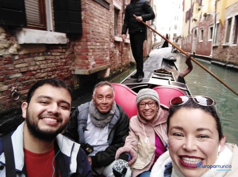 Paseo en góndola