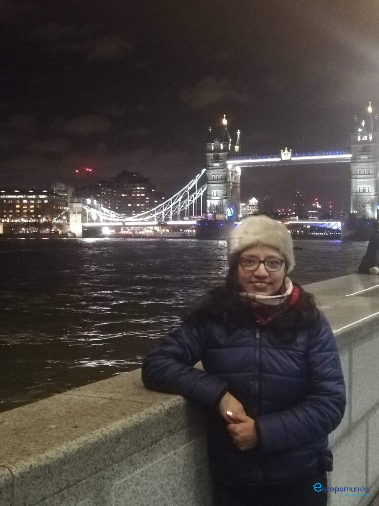 Noche fría en Londres!