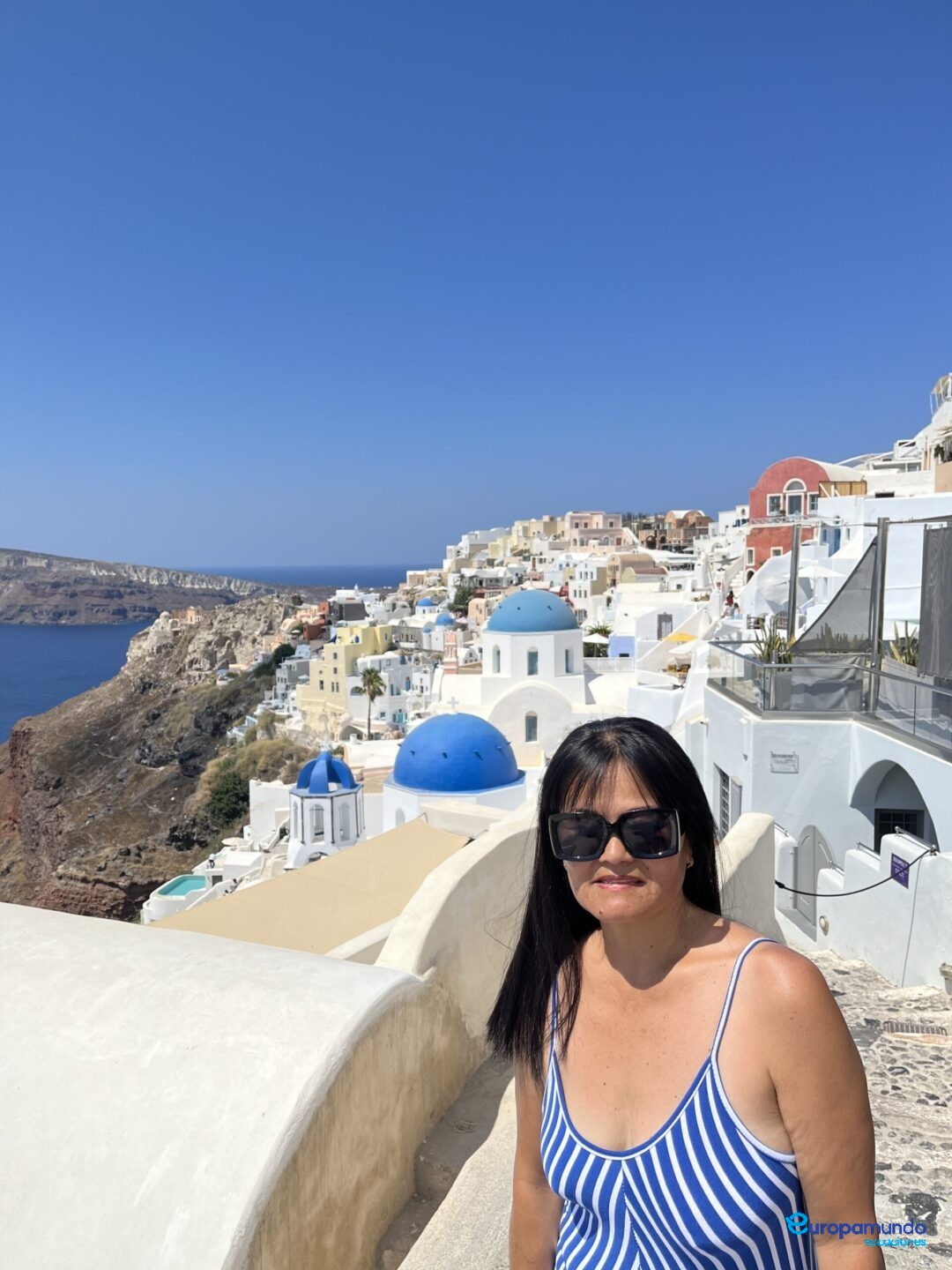 La isla de Santorini