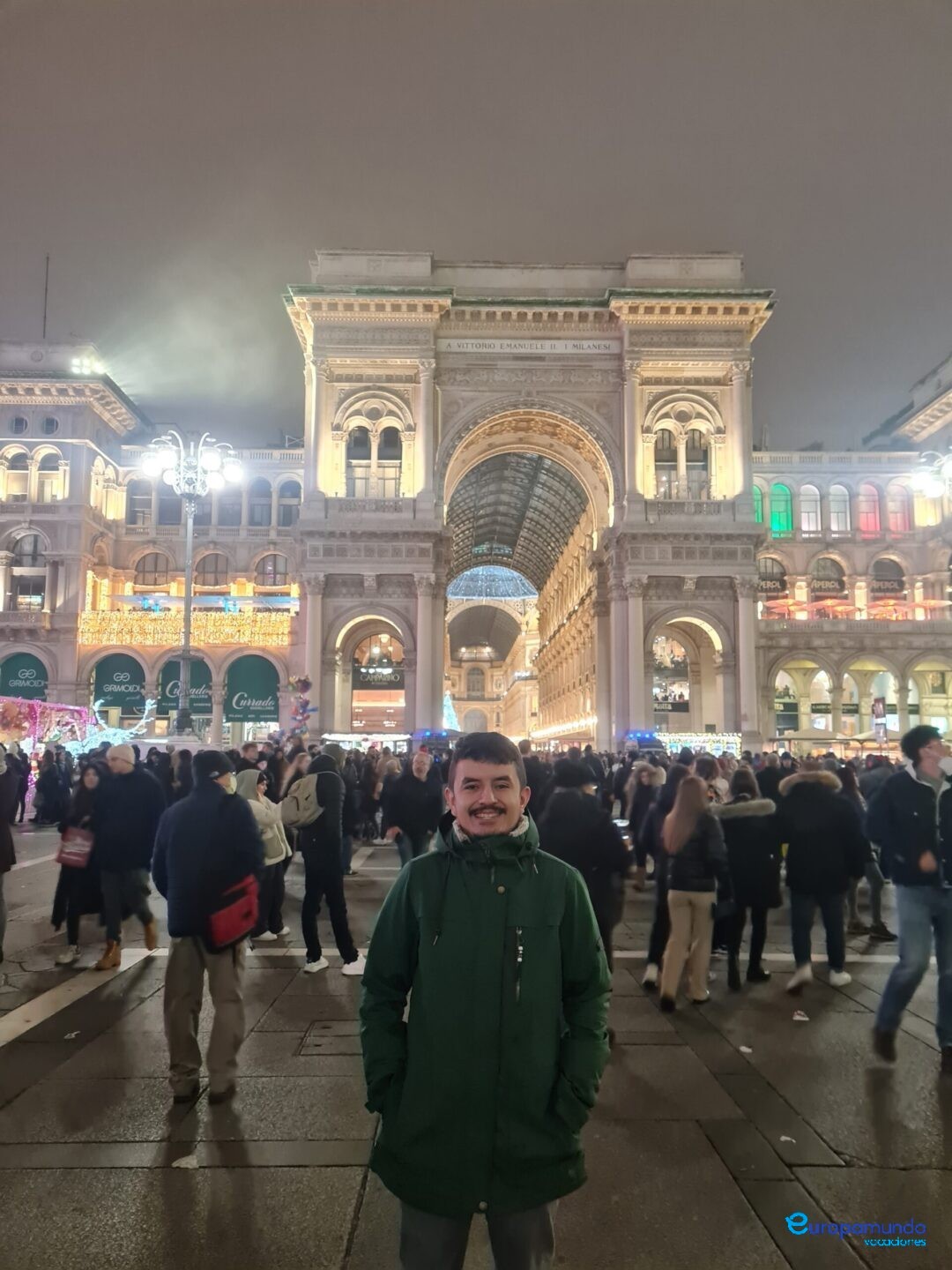 Vista hacia el Pasaggio Duomo