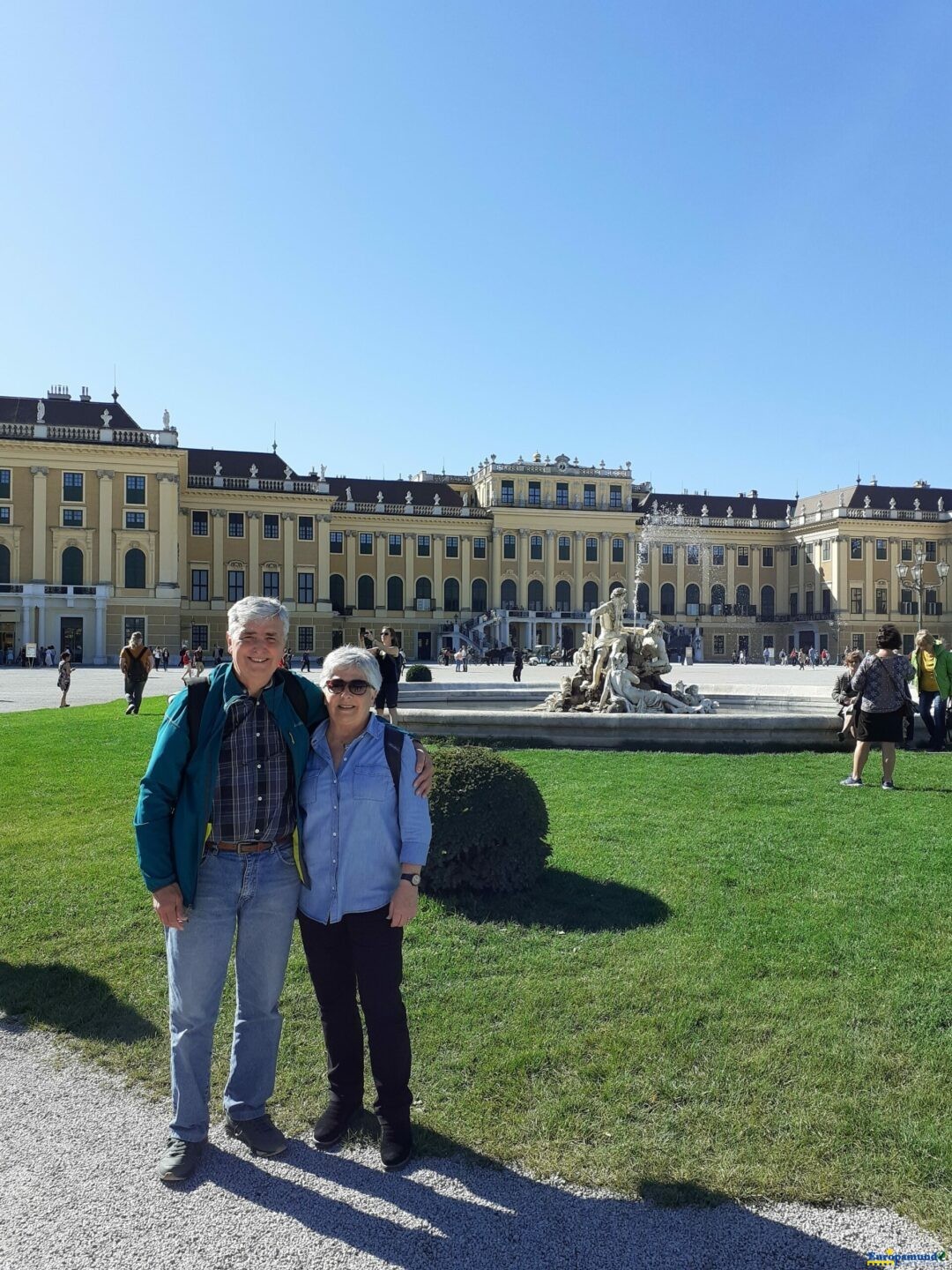 Visitando el Palacio de Schonbrun