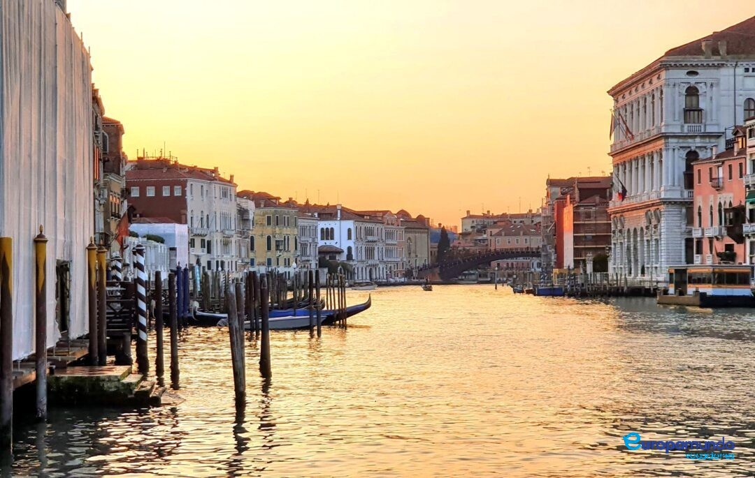 Atardecer en el Gran Canal