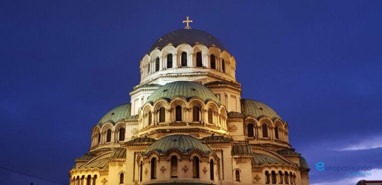 atardecer en la catedral