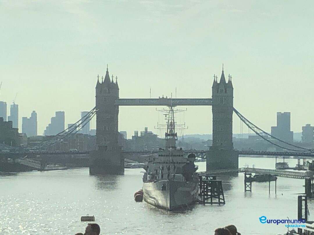 Londres frío con recibiendo caluroso