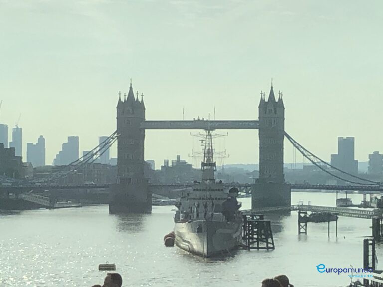 Londres frío con recibiendo caluroso