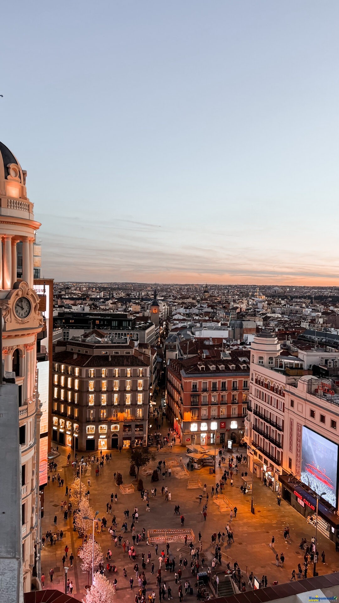Madrid desde un rooftop