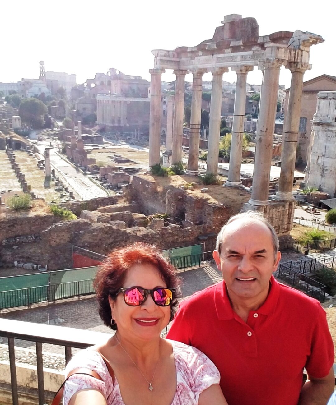 Maravillosa vista de la antigua Roma