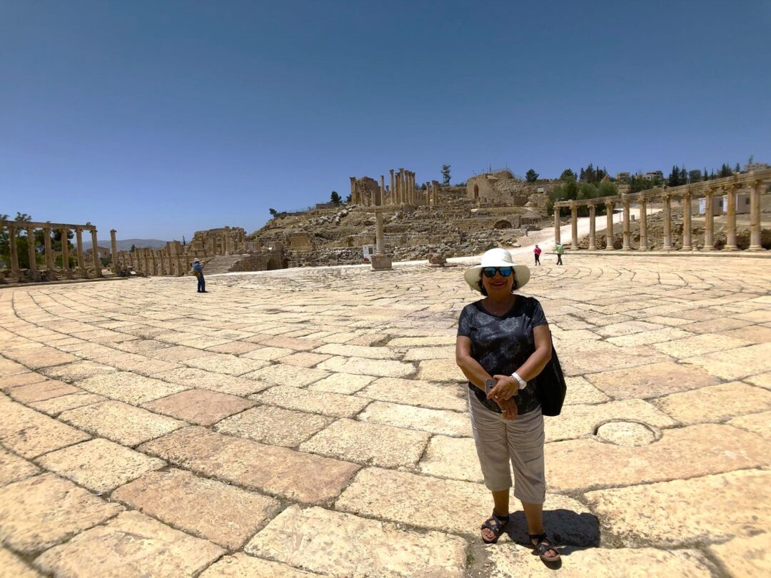 Ruinas romanas en Jordania