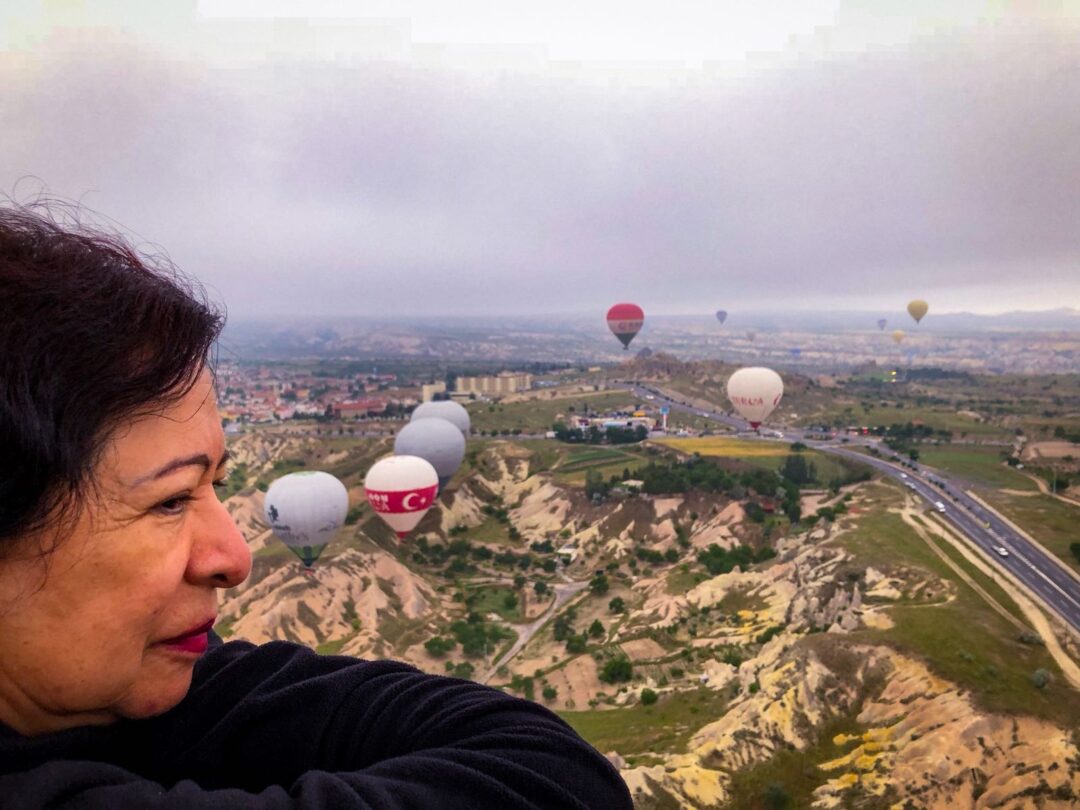 Paseo en globo por sobre el valle de Goreme