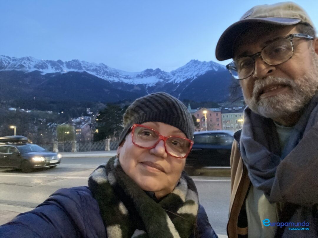 Montañas y nieve…