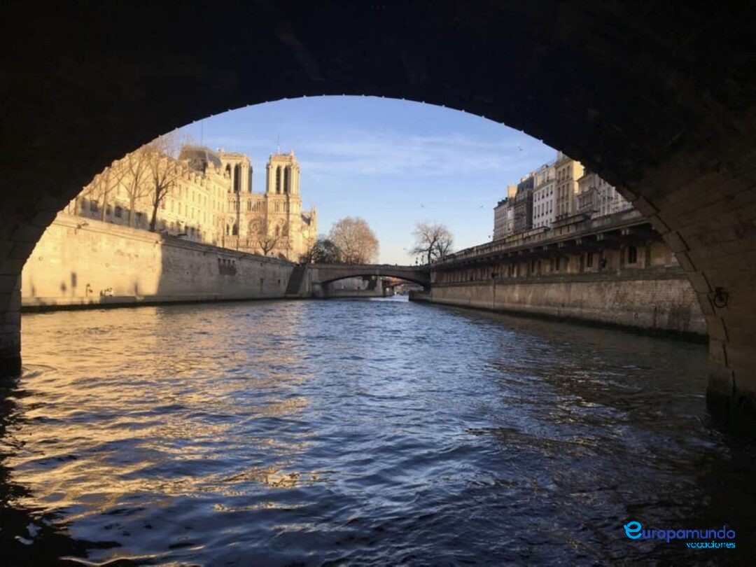 Disfrutando la vista en el senna