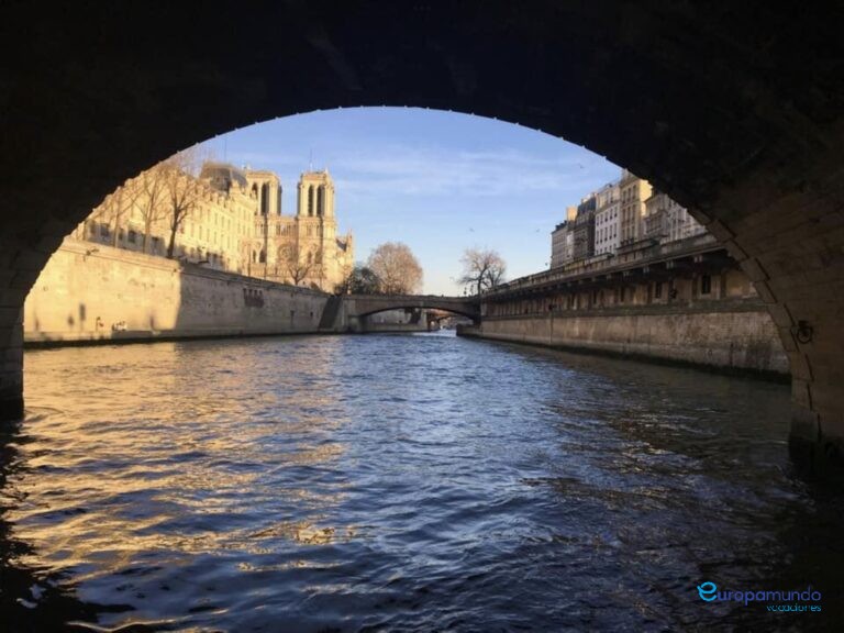 Disfrutando la vista en el senna