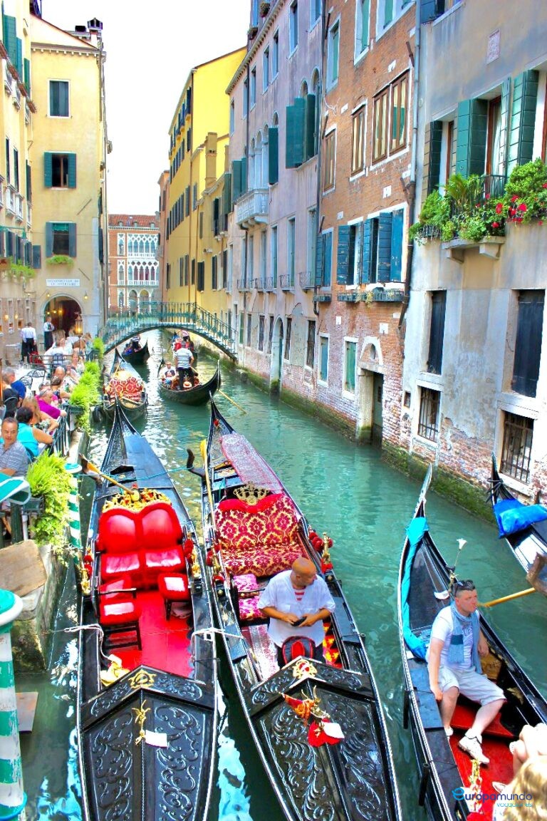 Los hermosos canales de Venezia