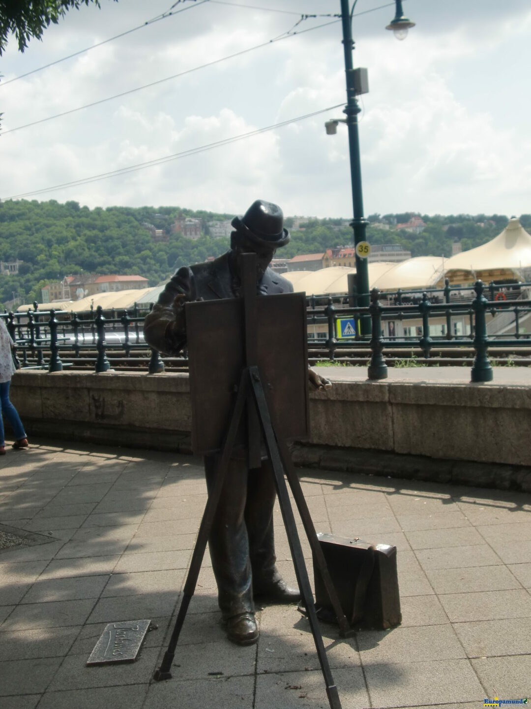 Estatua Ignác Roskovics, Budapest