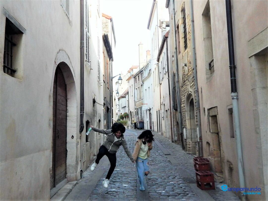 Volviendo del museo del vino