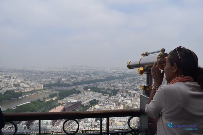 Desde lo alto de la Torre Eiffel