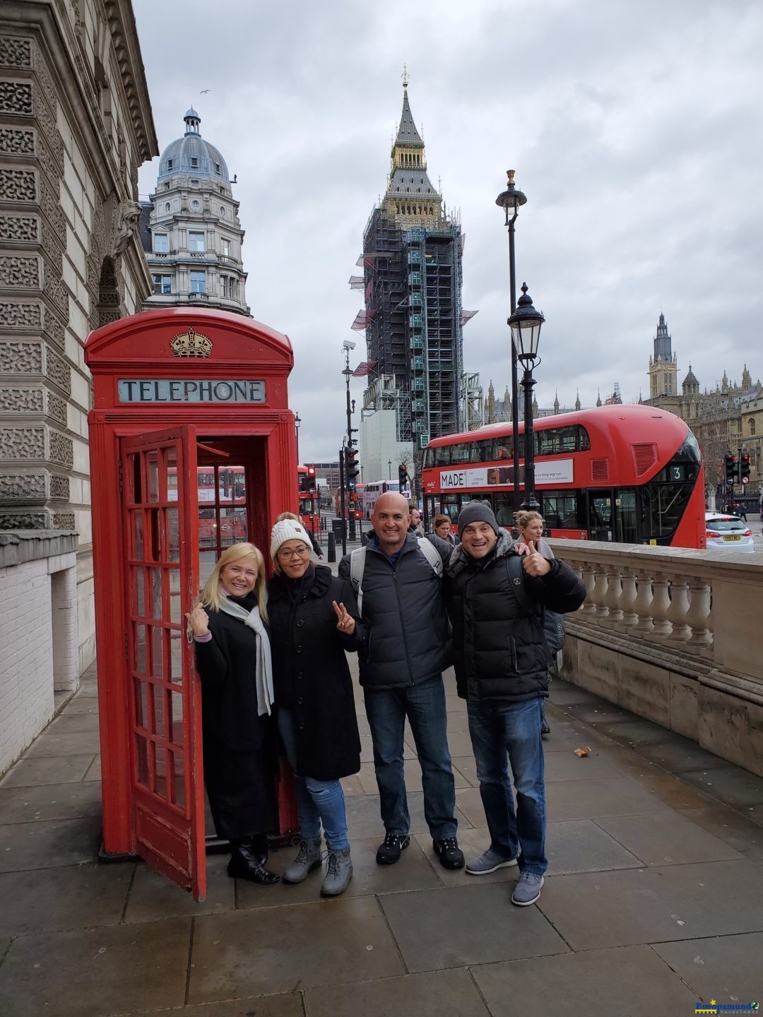 Europamundo(Cinco Capitales)Octavio y Marieva en Londres/Inlaterra