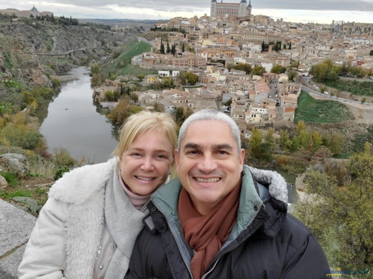 Europamundo(Cinco Capitales)Octavio y Marieva en Toledo