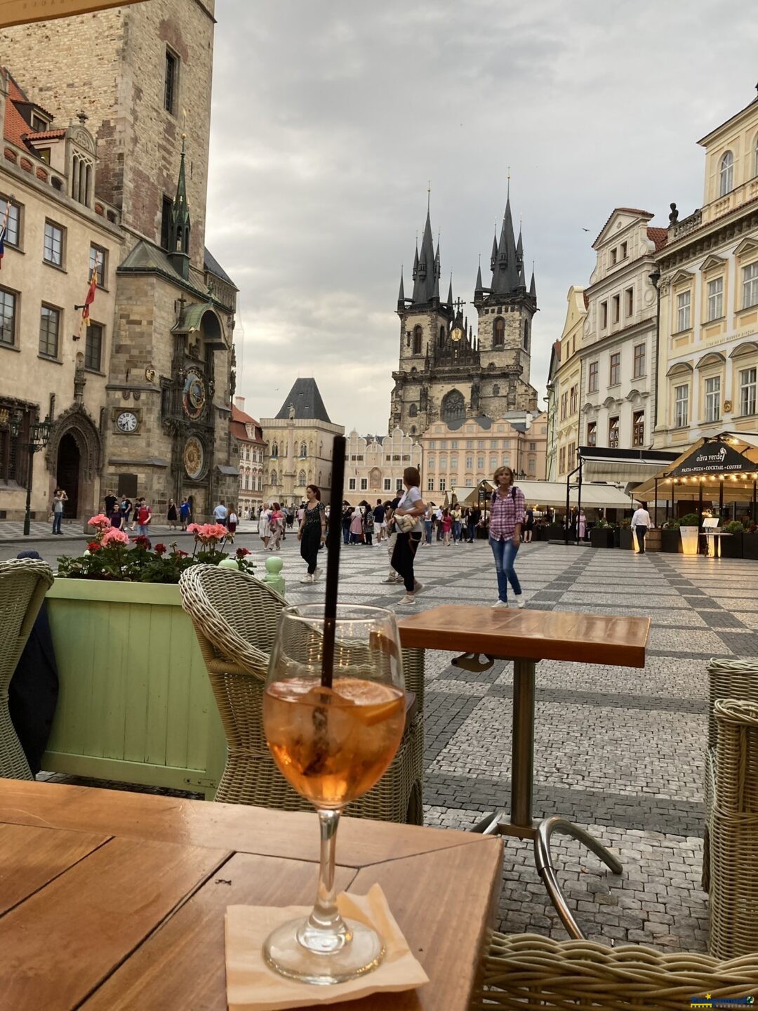 un Spritz en Praga….